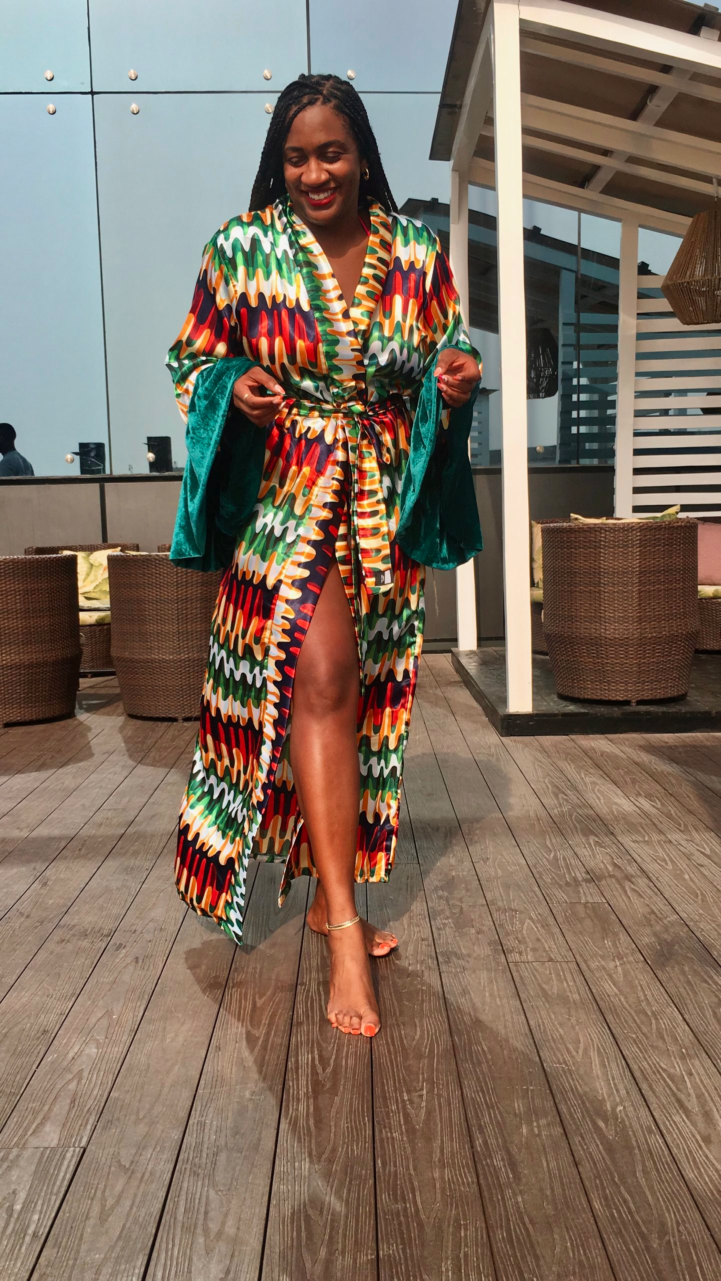 Boujee sleeve summer dress